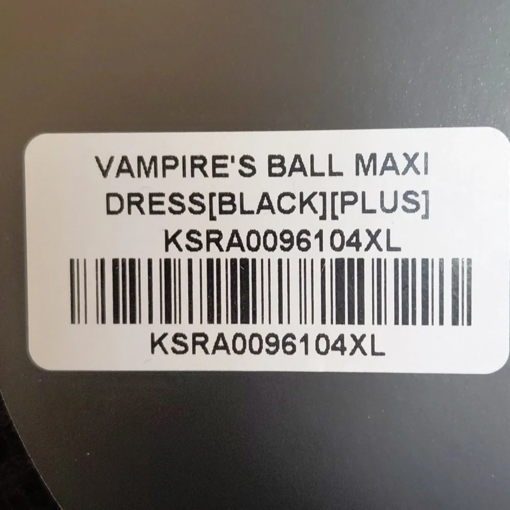 KILLSTAR VAMPIRES BALL 3XL CUSTOM BLACK LACE FULLY LINED TO KNEE - Picture 5 of 13